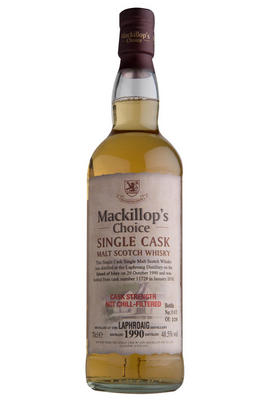 1990 Laphroaig, Mackillop's Choice, Single Malt Scotch Whisky, (48.5%)