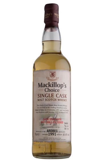 1991 Ardbeg, Mackillop's Choice, Islay, Single Malt Scotch Whisky (40.4%)