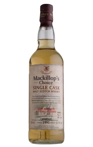 1991 Laphroaig, Mackillop's Choice, Single Malt Scotch Whisky, (43.7%)