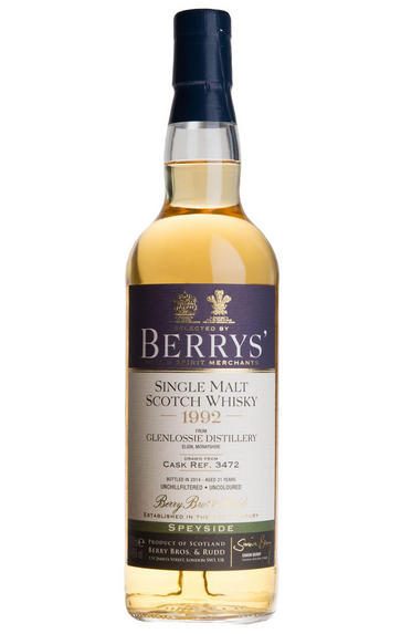 1992 Berrys' Glenlossie, Speyside, Single Malt Scotch Whisky (46%)