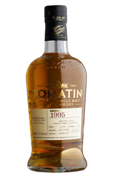 1995 Tomatin, Berry Bros. & Rudd Exclusive, Cask Ref. 7750, Highland, Single Malt Scotch Whisky (53.1%)