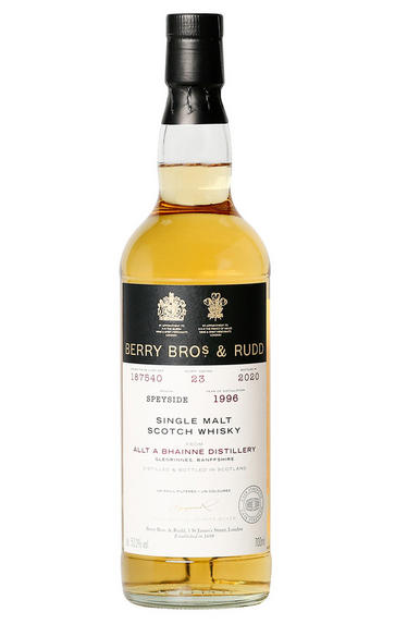 1996 Berry Bros. & Rudd Allt-á-Bhainne, Cask Ref. 187540, Speyside, SingleMalt Scotch Whisky (50.2%)