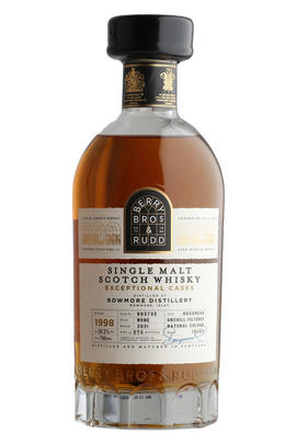 1998 Berry Bros. & Rudd Bowmore, Cask No. 803732, Single Malt Scotch Whisky, Islay (50.2%)