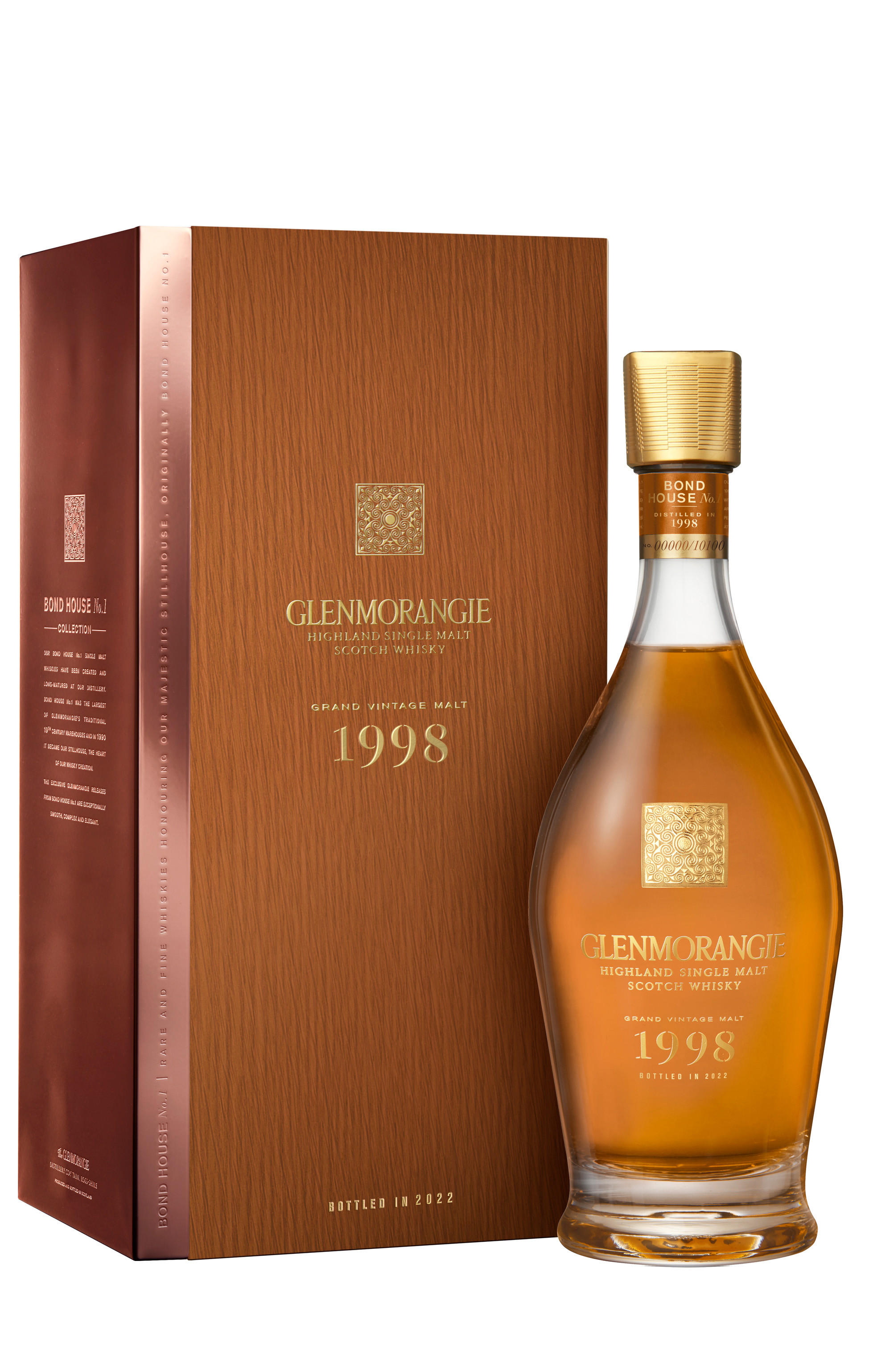 1998 Glenmorangie Grand Vintage, Bottled 2022, Highland, Single Malt Scotch Whisky (43%)