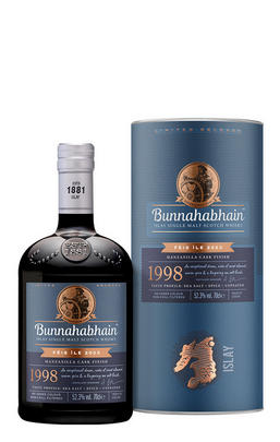 1998 Bunnahabhain, Fèis Ìle 2023, Manzanilla Cask Finish, Islay, Single Malt Whisky (52.3%)