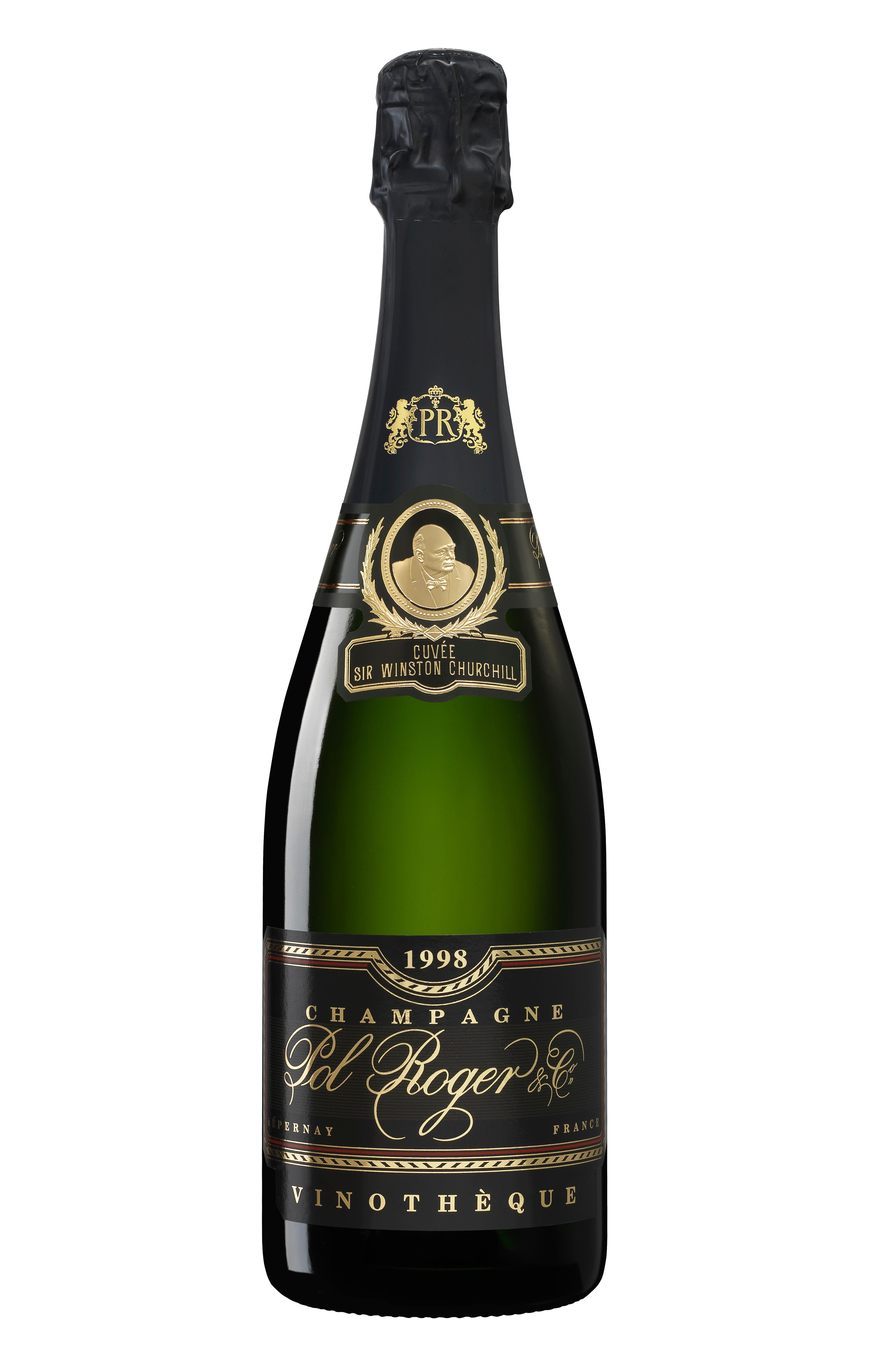 1998 Champagne Pol Roger, Sir Winston Churchill, Vinothèque, Brut