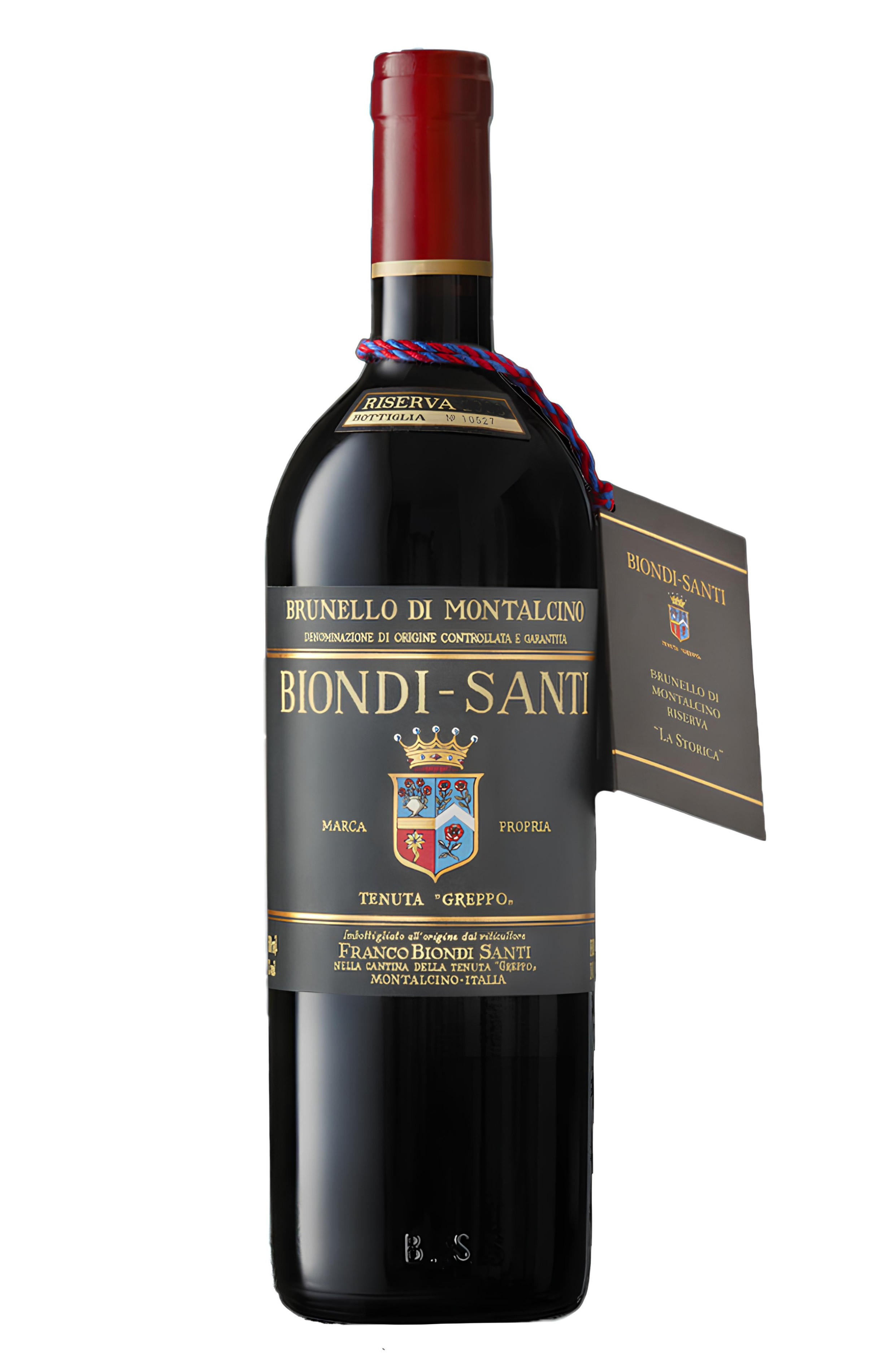 1999 Brunello di Montalcino, La Storica, Riserva, Biondi-Santi, Tuscany, Italy