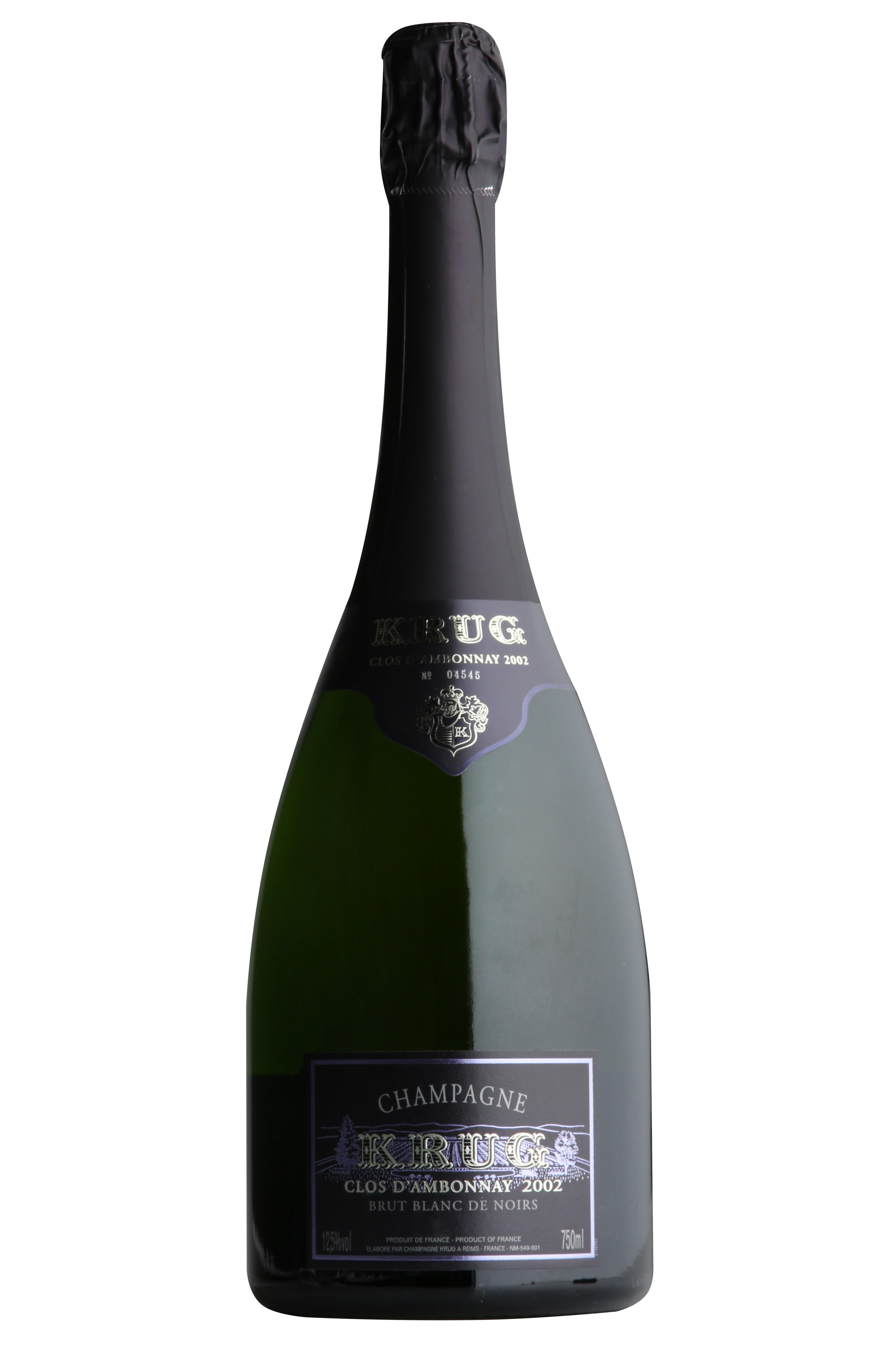 2000 Champagne Krug, Clos d'Ambonnay, Blanc de Noirs, Brut