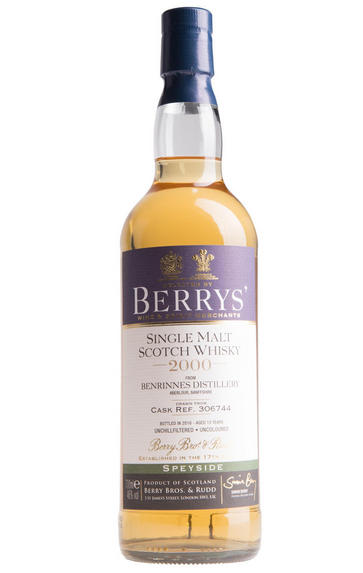 2000 Berry Bros. & Rudd Benrinnes, Cask Ref. 306744, Speyside, Single Malt Scotch Whisky (46%)