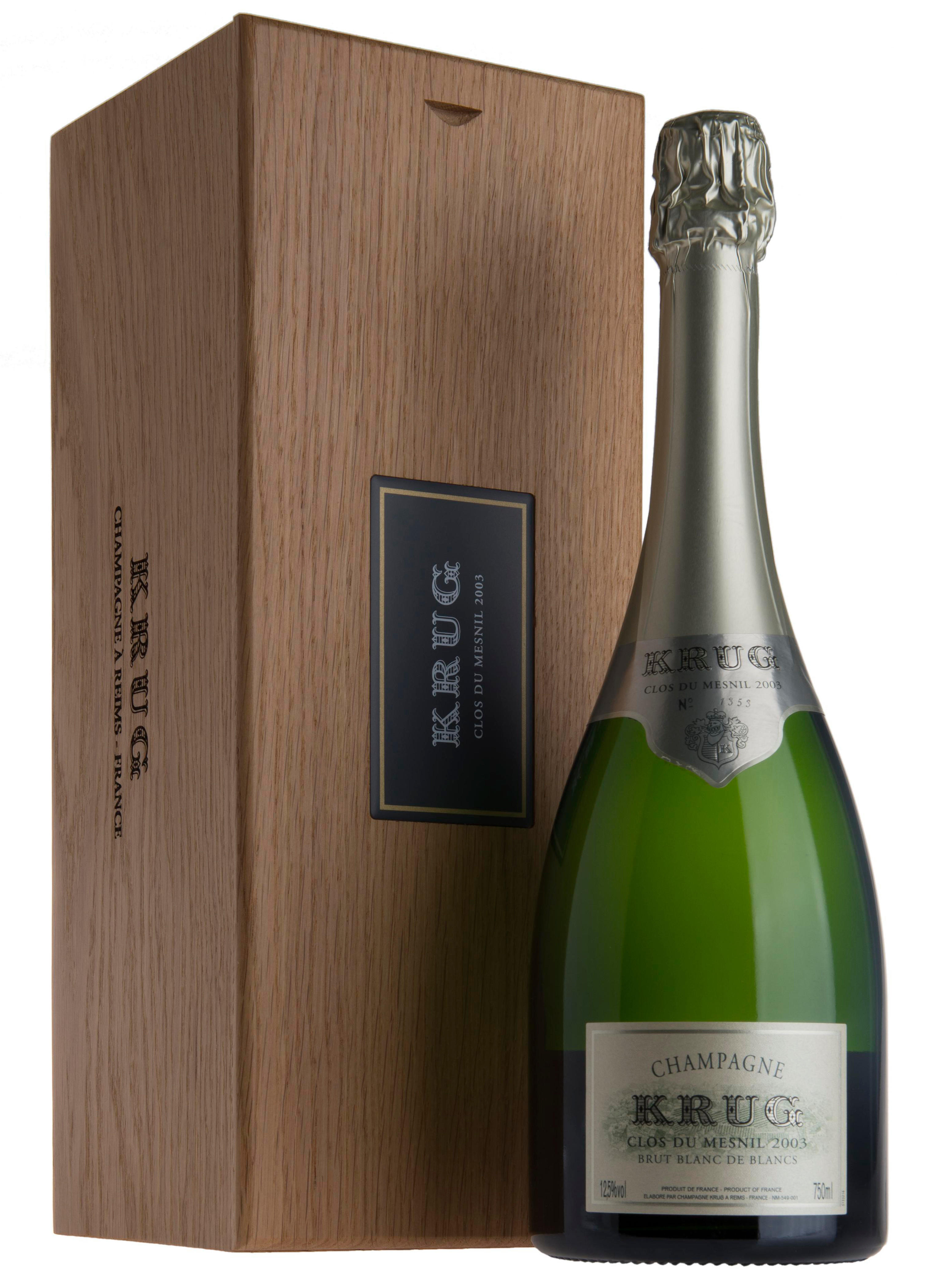 1990 Champagne Krug, Clos du Mesnil, Blanc de Blancs, Brut