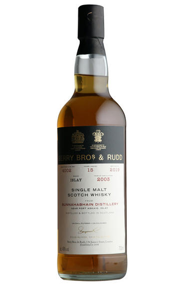 2003 Berrys' Bunnahabhain, Cask Ref 4002 Single Malt Scotch Whisky, (46%)