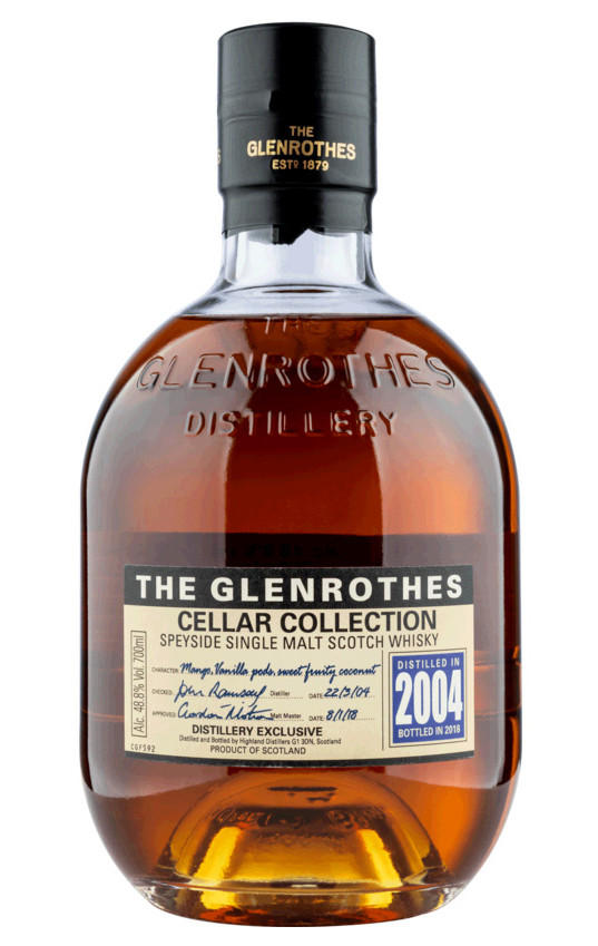2004 The Glenrothes Cellar Collection, Bottled 2018, Speyside, Single Malt Scotch Whisky (48.8%) bottle