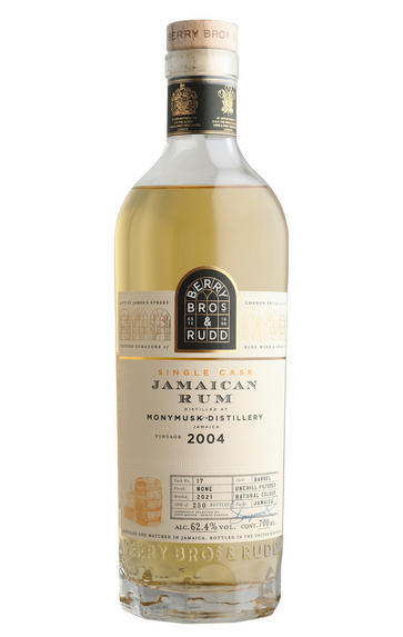 2004 Berry Bros. & Rudd Monymusk, Cask No. 17, Jamaican Rum (62.4%)