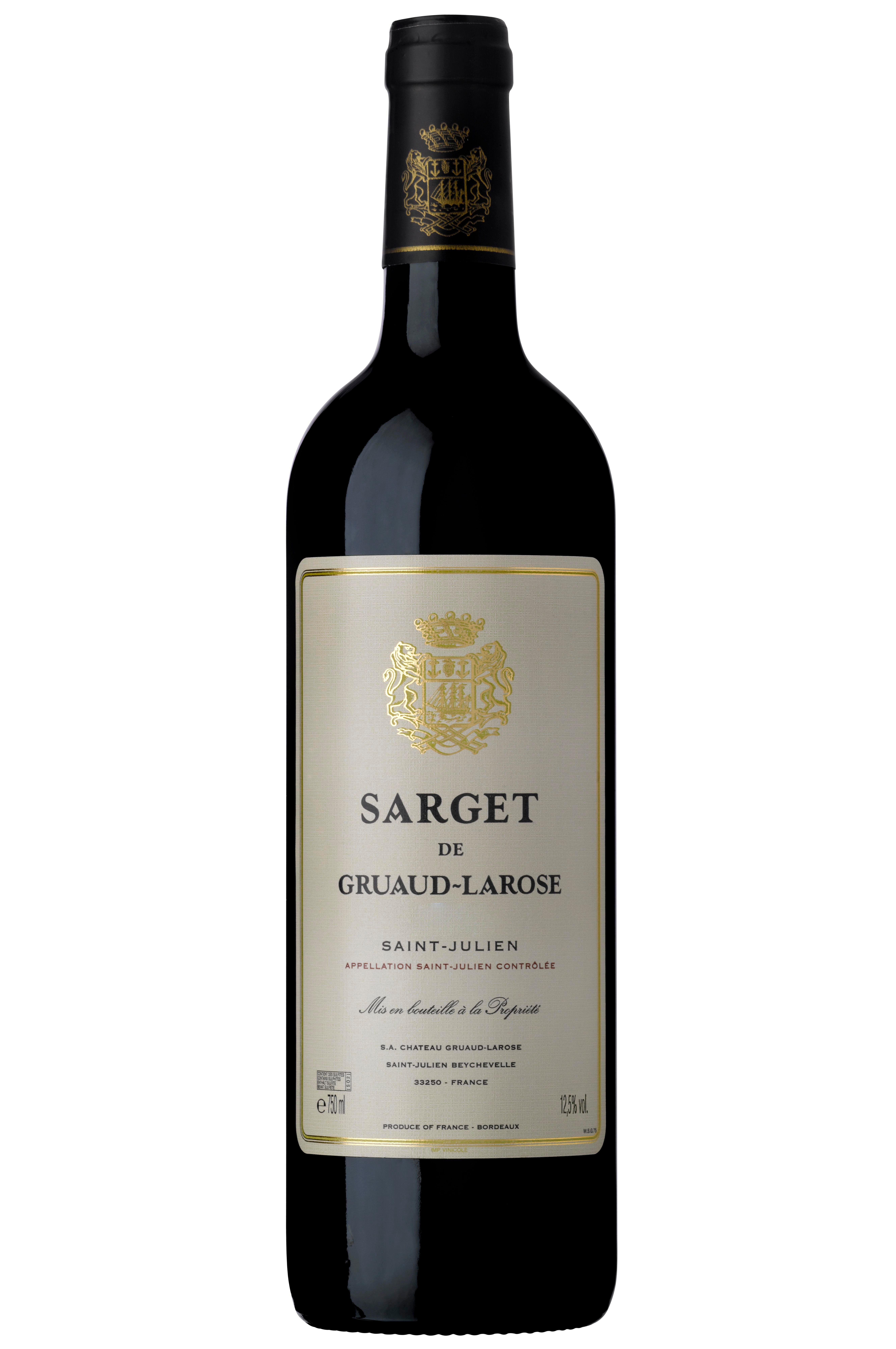 2010 Sarget de Gruaud Larose, St Julien, Bordeaux