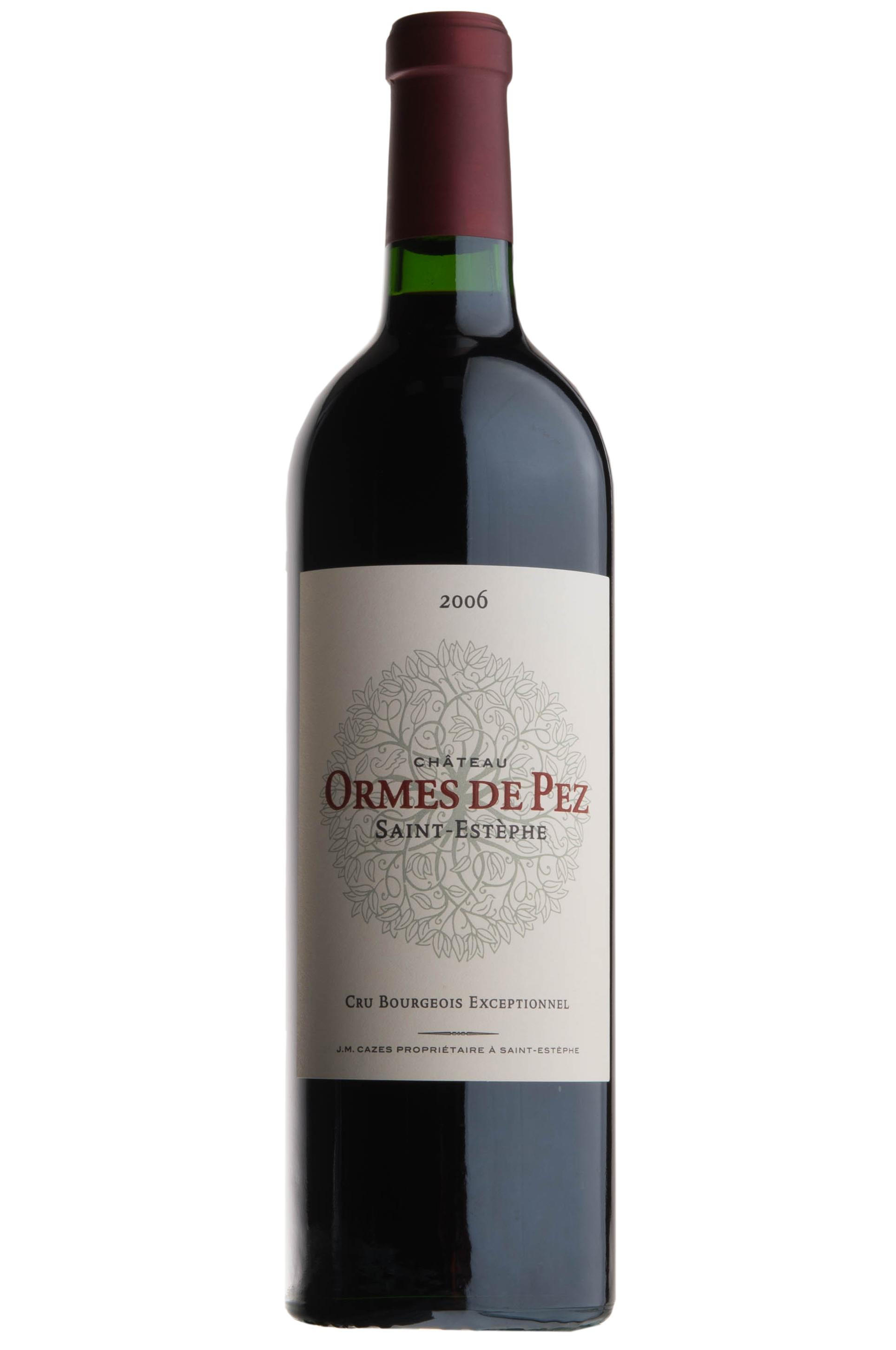 Chateau Les Ormes de Pez 1993 赤ワイン 木箱入り 1993 Chateau Les Ormes-de-Pez, Saint-Estephe, France