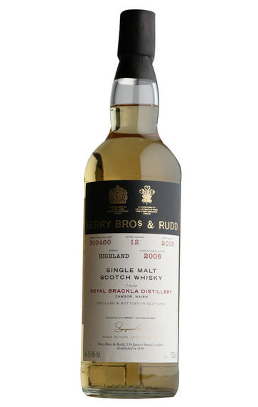 2006 Berry Bros. & Rudd Royal Brackla, Cask Ref. 300460, Highland, Single Malt Scotch Whisky (55.9%)
