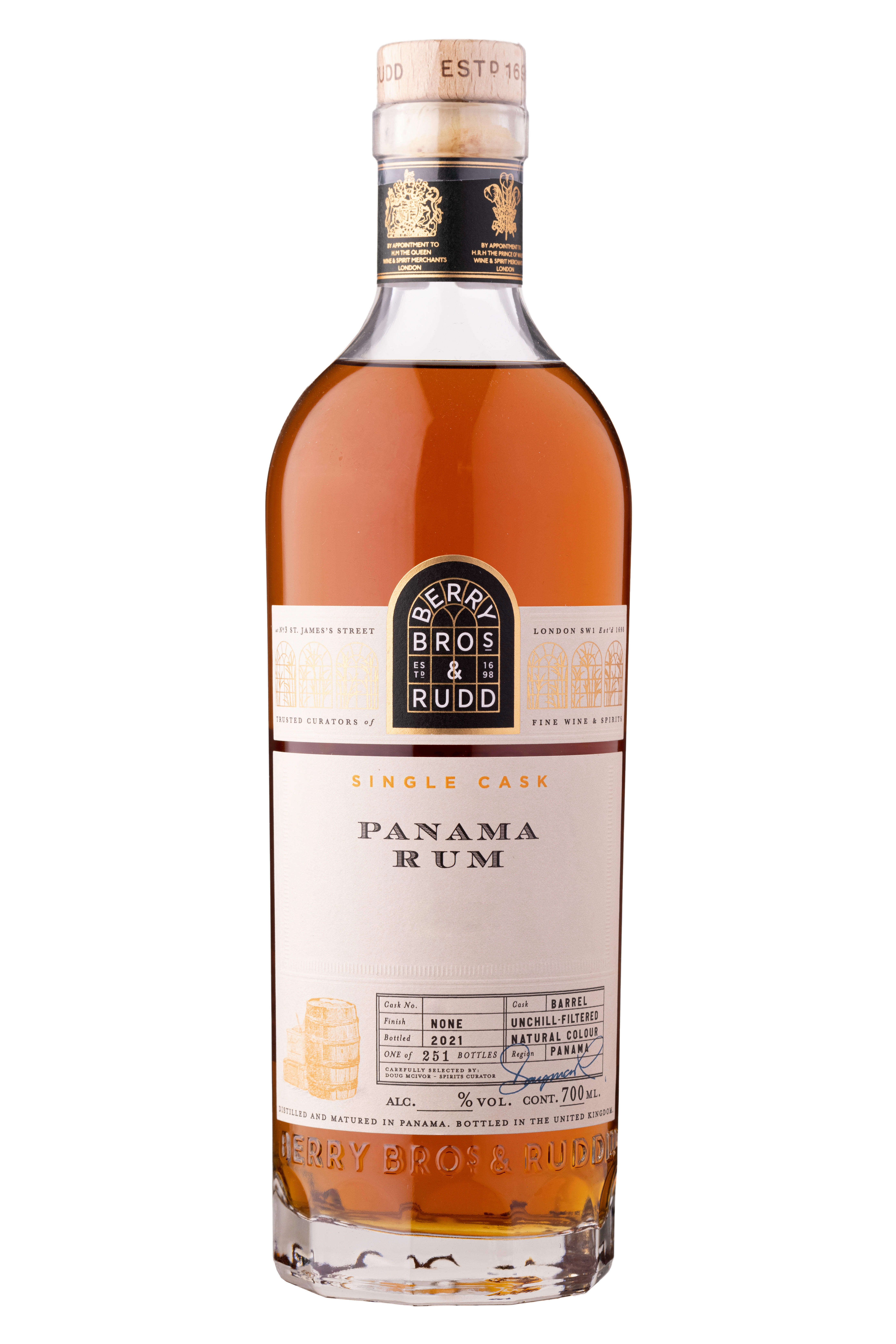 2006 Berry Bros. & Rudd, Cask Ref. 22, Rum, Panama (55.7%)