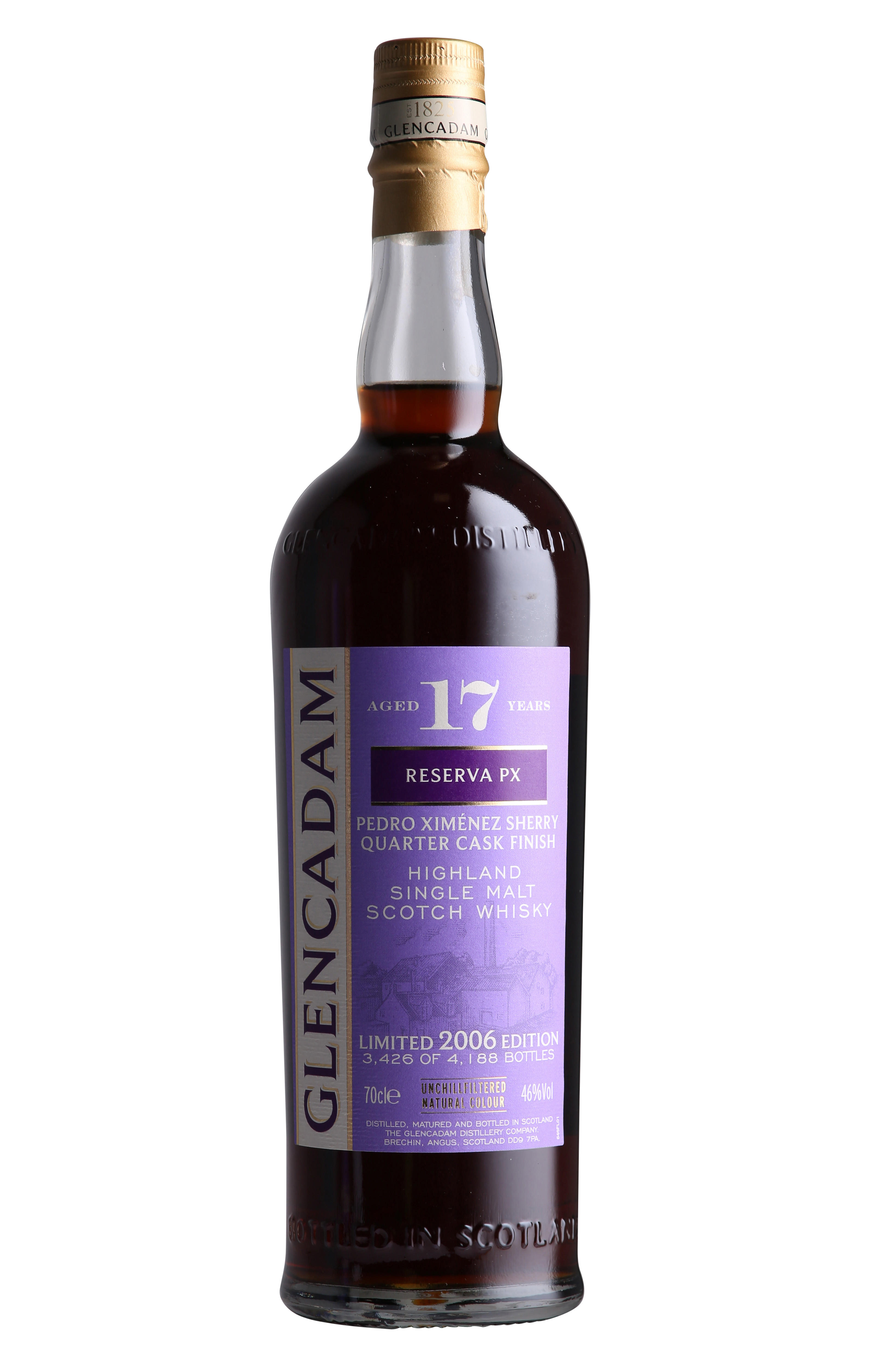 2006 Glencadam, PX Sherry Quarter Cask Finish, 17-Year-Old, Highland, Single Malt Scotch Whisky (46%)