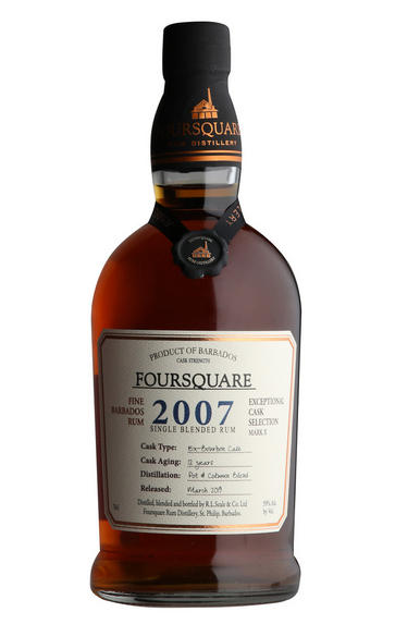 2007 Foursquare, Exceptional Cask Selection, 12-Year-Old Rum, (59%)