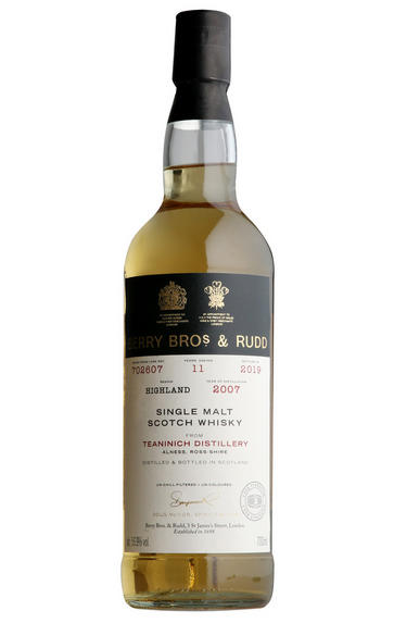 2007 Berrys' Teaninich, Cask No. 702607, Highlands, Single Malt Whisky 56.9%