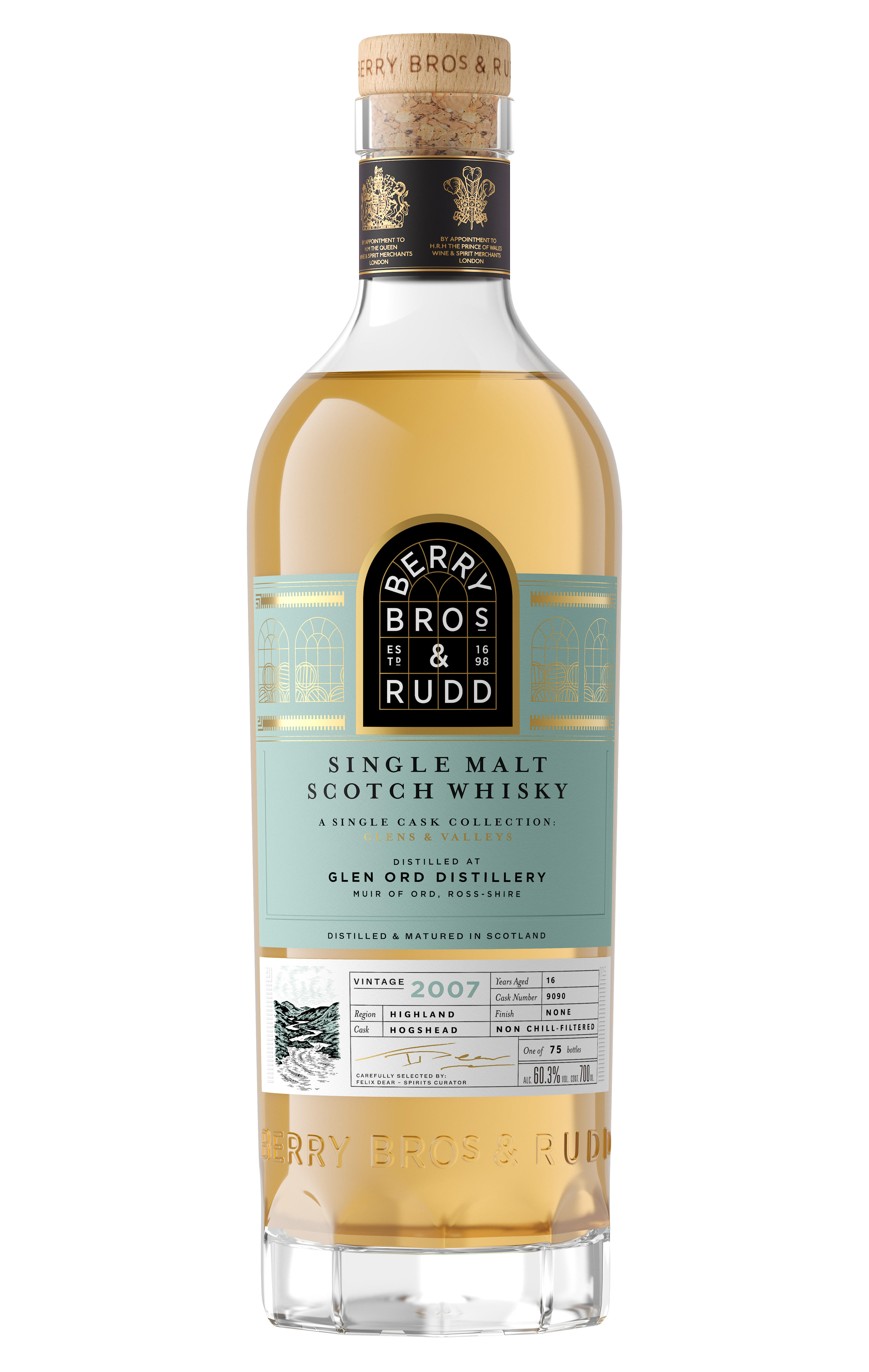 2007 Berry Bros. & Rudd Glen Ord, Cask Ref. Z16/09090, Highland, Single Malt Scotch Whisky (60.3%)