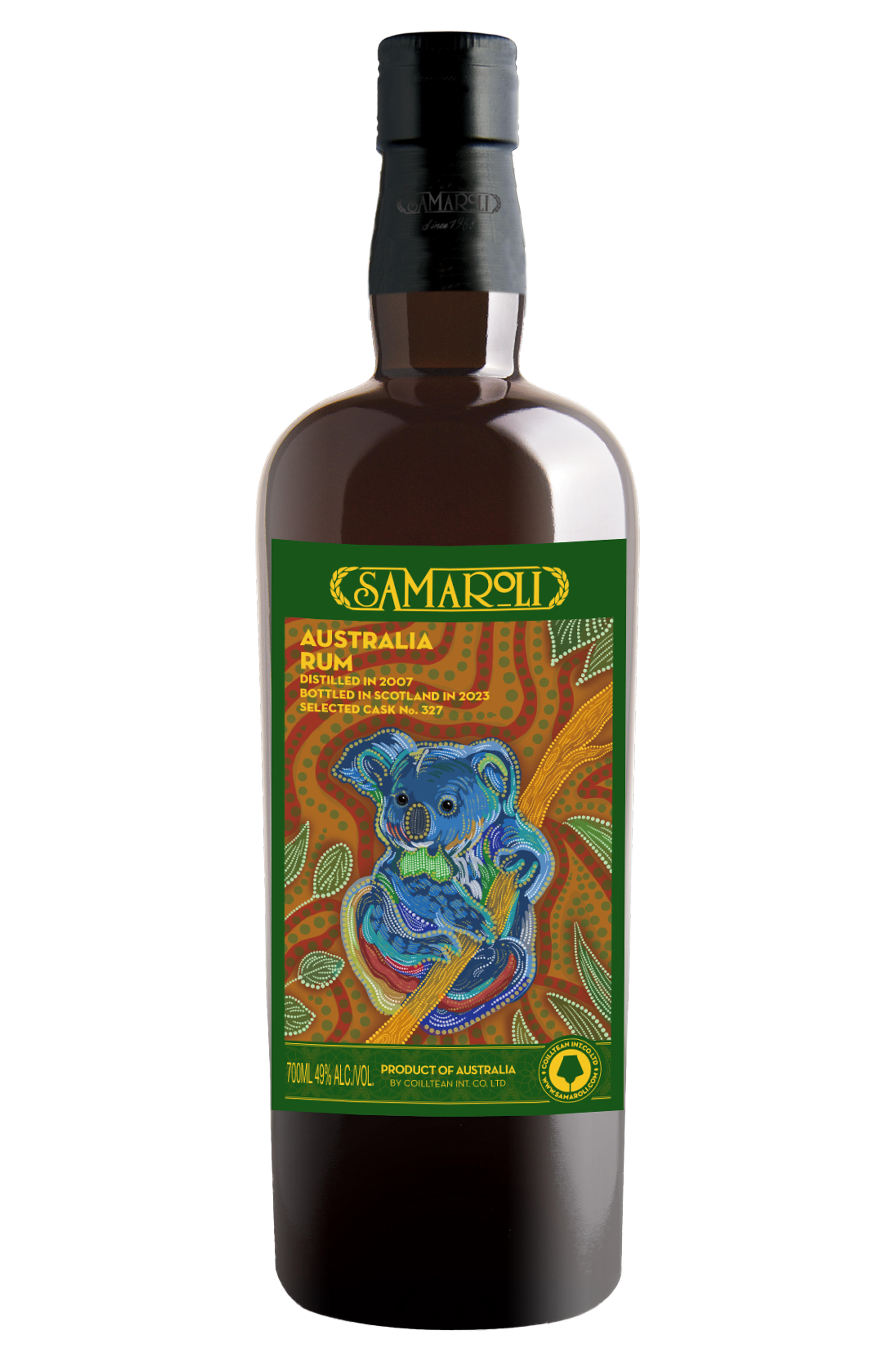 2007 Samaroli, Cask Ref. 20, Bottled 2023, Australia Rum (49%) bottle