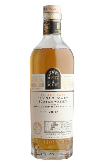 2007 Berry Bros. & Rudd Undisclosed Islay, Cask No. 10008, Single Malt Scotch Whisky (55.7%)