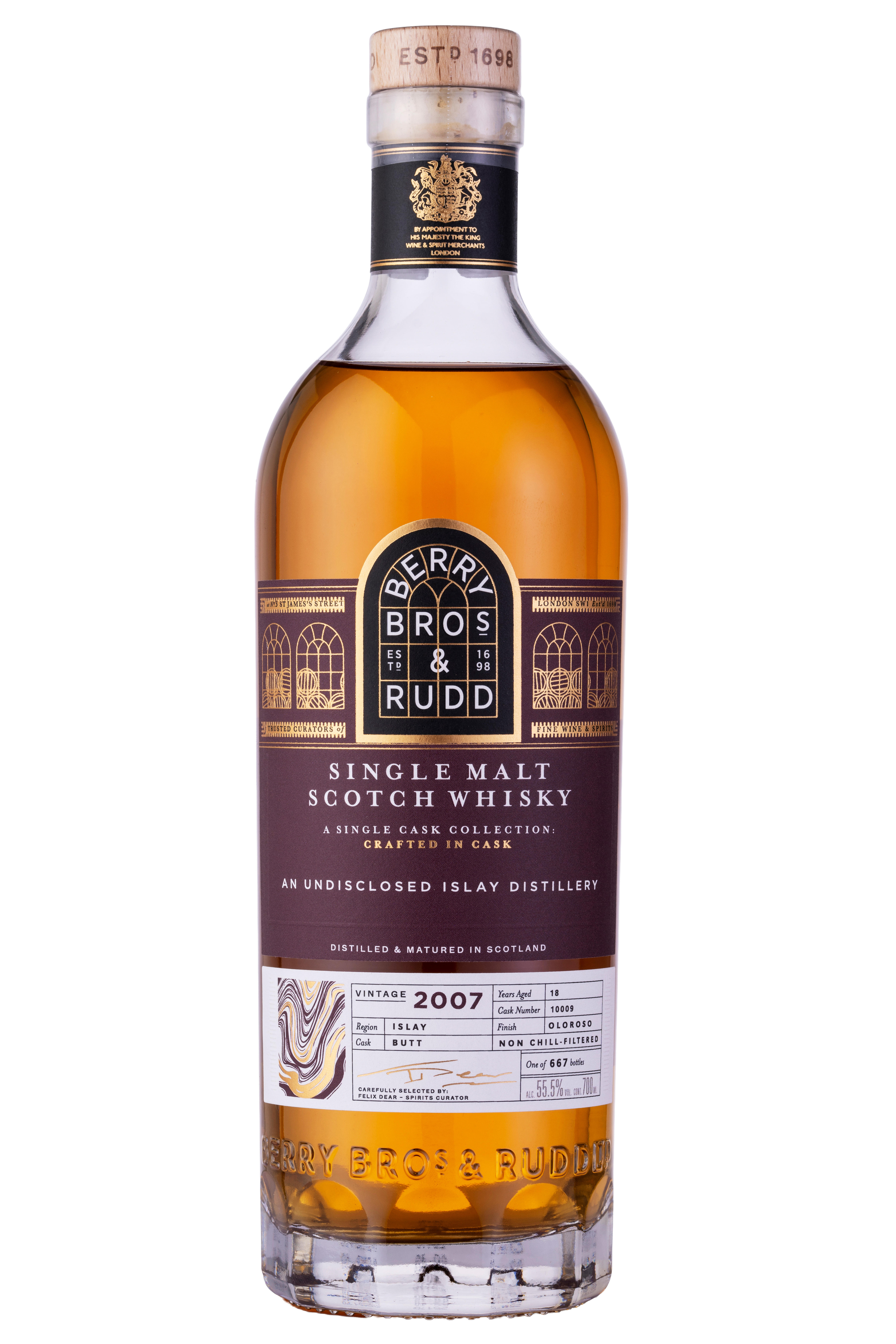 2010 Berry Bros. & Rudd Ruadh Maor, Cask Ref. 8026, Bottled 2023