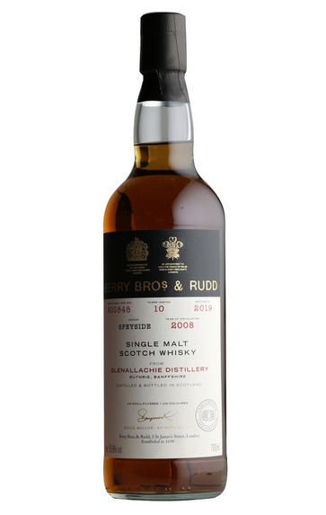 2008 Berrys' Glenallachie, Cask 900848, Single Malt Scotch Whisky, (56.8%)