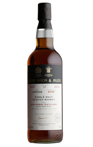 2008 BOS Glen Moray, Cask No. 2836, Single Malt Scoth Whisky, (55.9%)