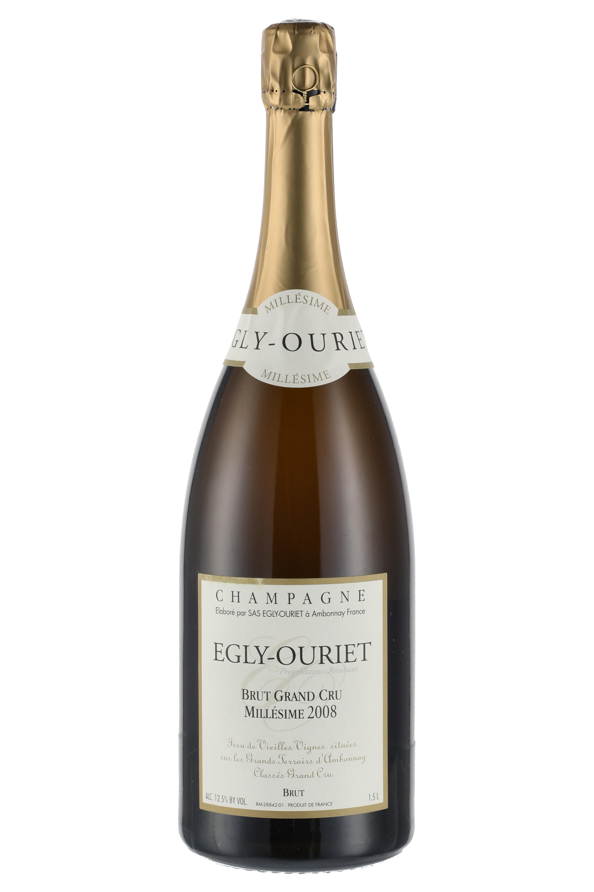 2008 Champagne Egly-Ouriet, Millésime, Grand Cru, Ambonnay, Brut