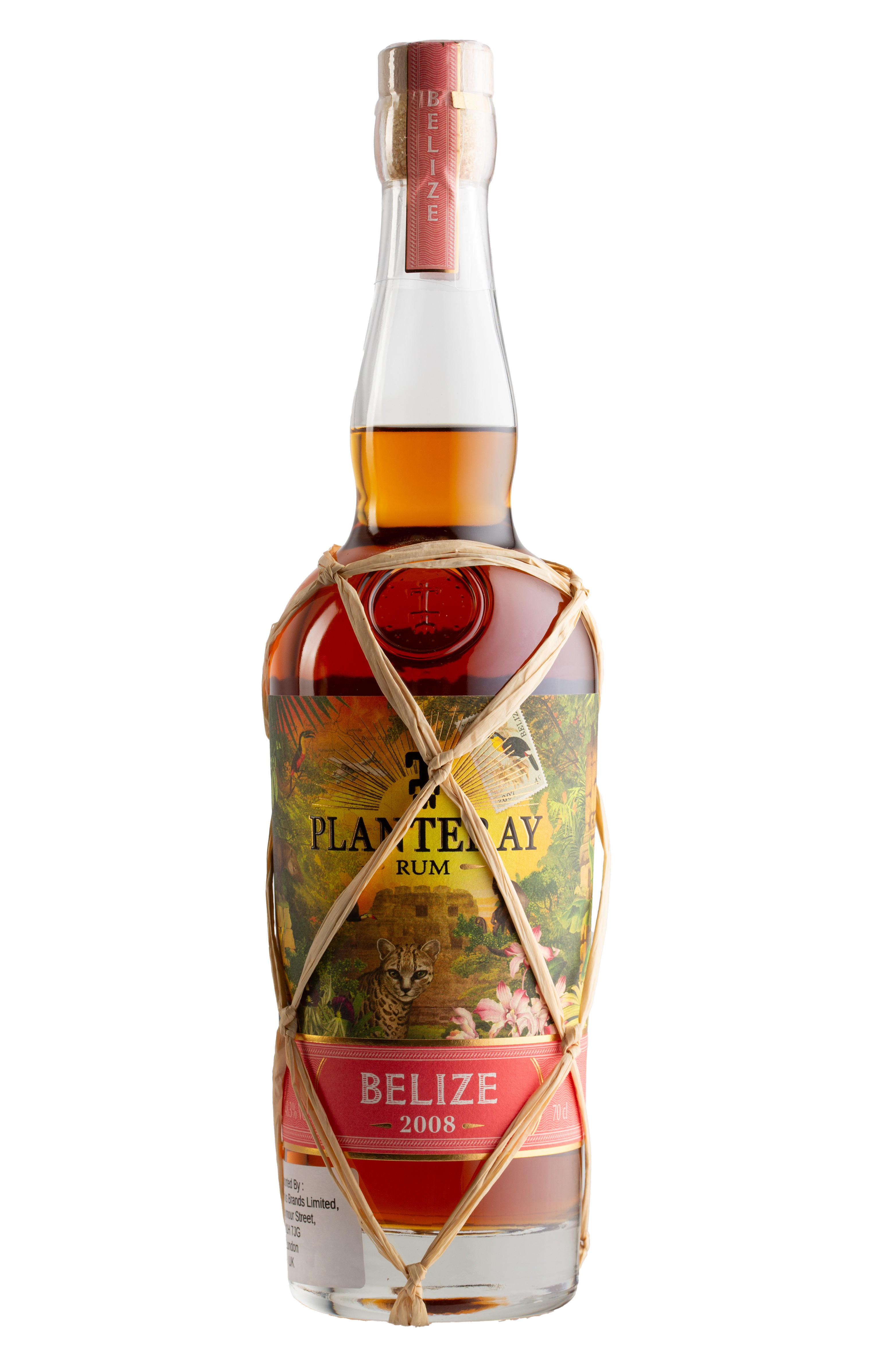 2008 Planteray, Belize, 15-Year-Old, One-Time Limited Edition, Rum, Belize (48.3%) bottle
