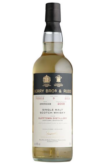 2009 Berrys' Own Dufftown, Cask #700212, Single Malt Scotch Whisky, (46%)