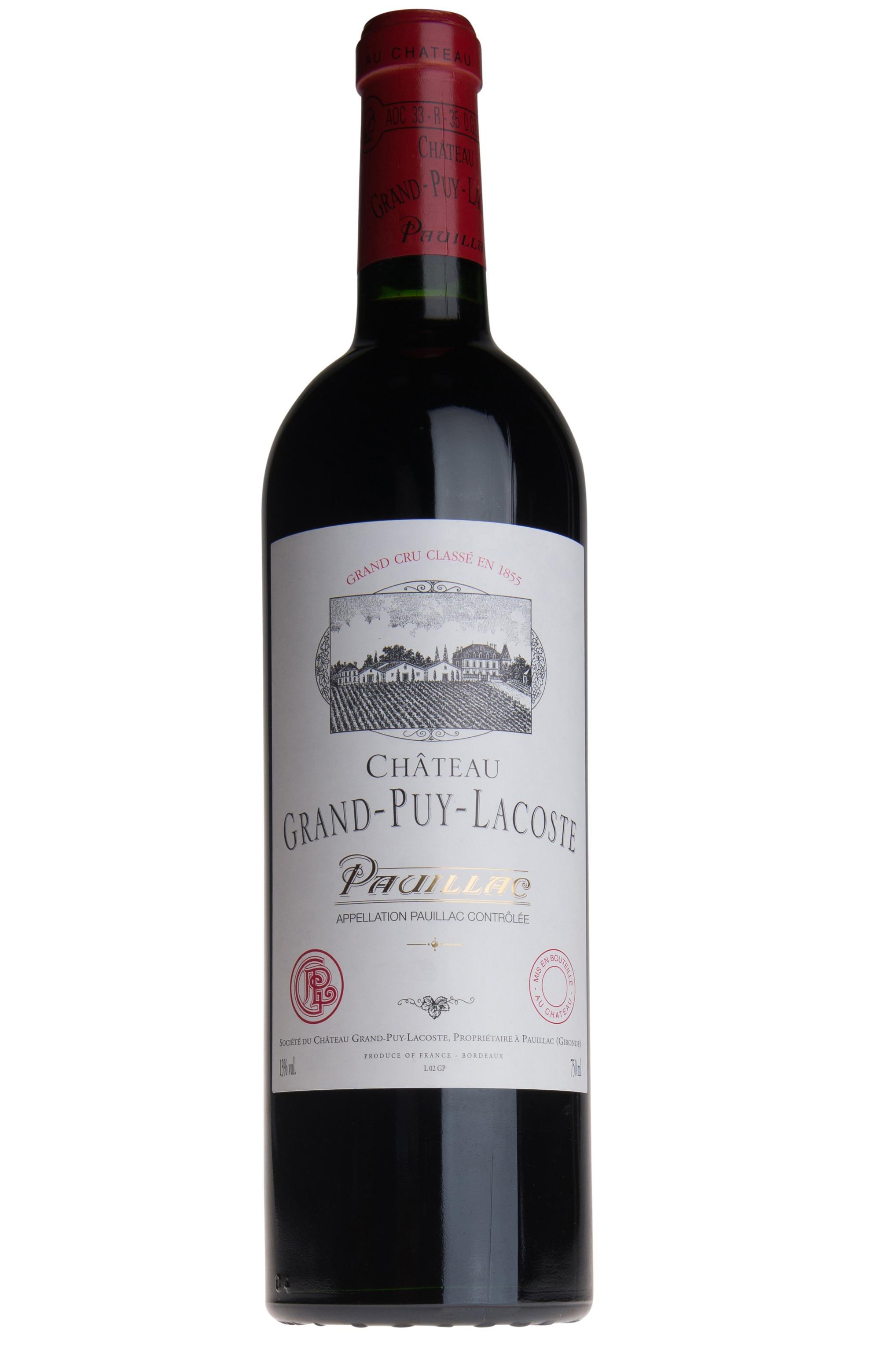 Buy 2012 Château Grand-Puy-Lacoste, Pauillac, Bordeaux Wine 