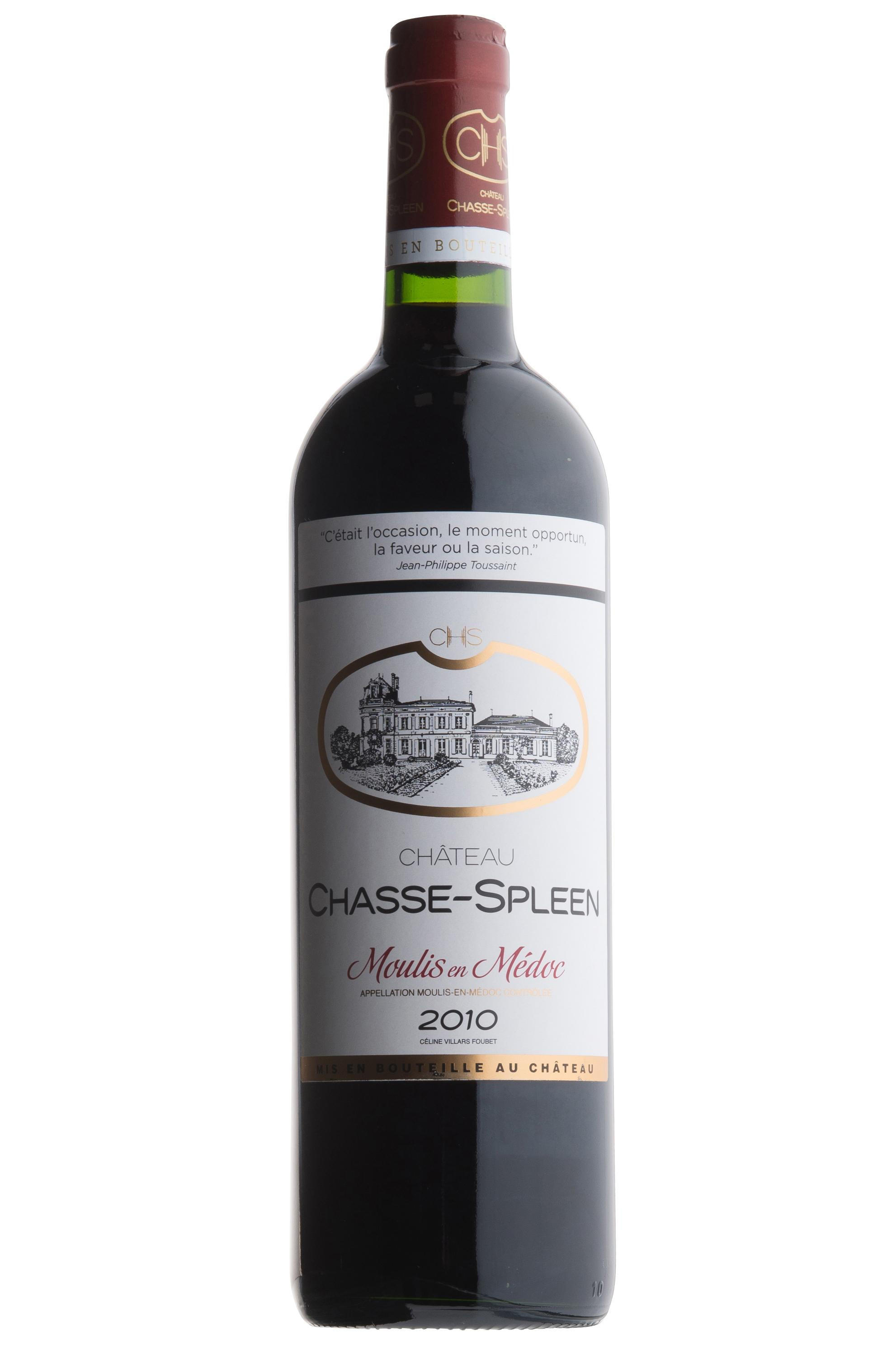 Buy 2010 Château Chasse-Spleen, Moulis-en-Médoc, Bordeaux Wine - Berry ...
