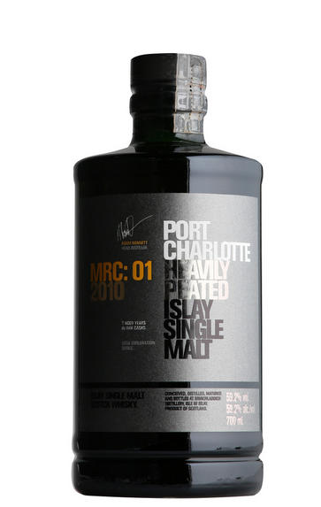 2010 Port Charlotte, Heavily Peated, MRC: 01, Islay, Single Malt ScotchWhisky (59.2%)