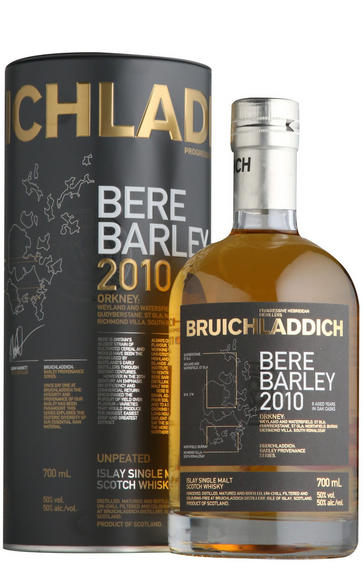 2010 Bruichladdich, Bere Barley, 8-Year- Old Islay, Single Malt Whisky (50%)