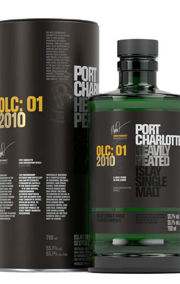 2010 Bruichladdich, Port Charlotte, OLC: 01, Heavily Peated, Islay, Single Malt Scotch Whisky (55.1%)