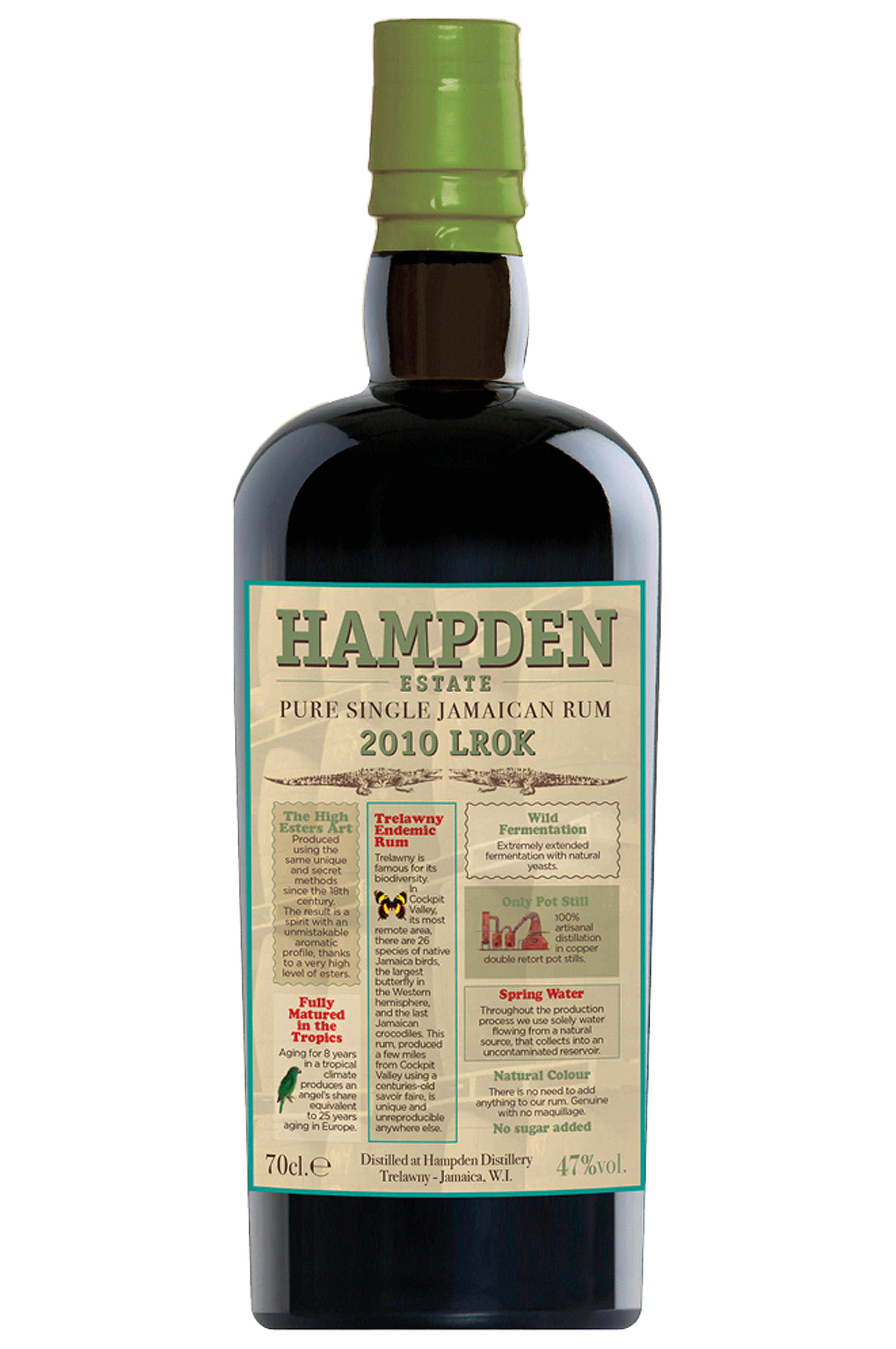 2010 Hampden Estate, LROK, Rum, Jamaica (47%)