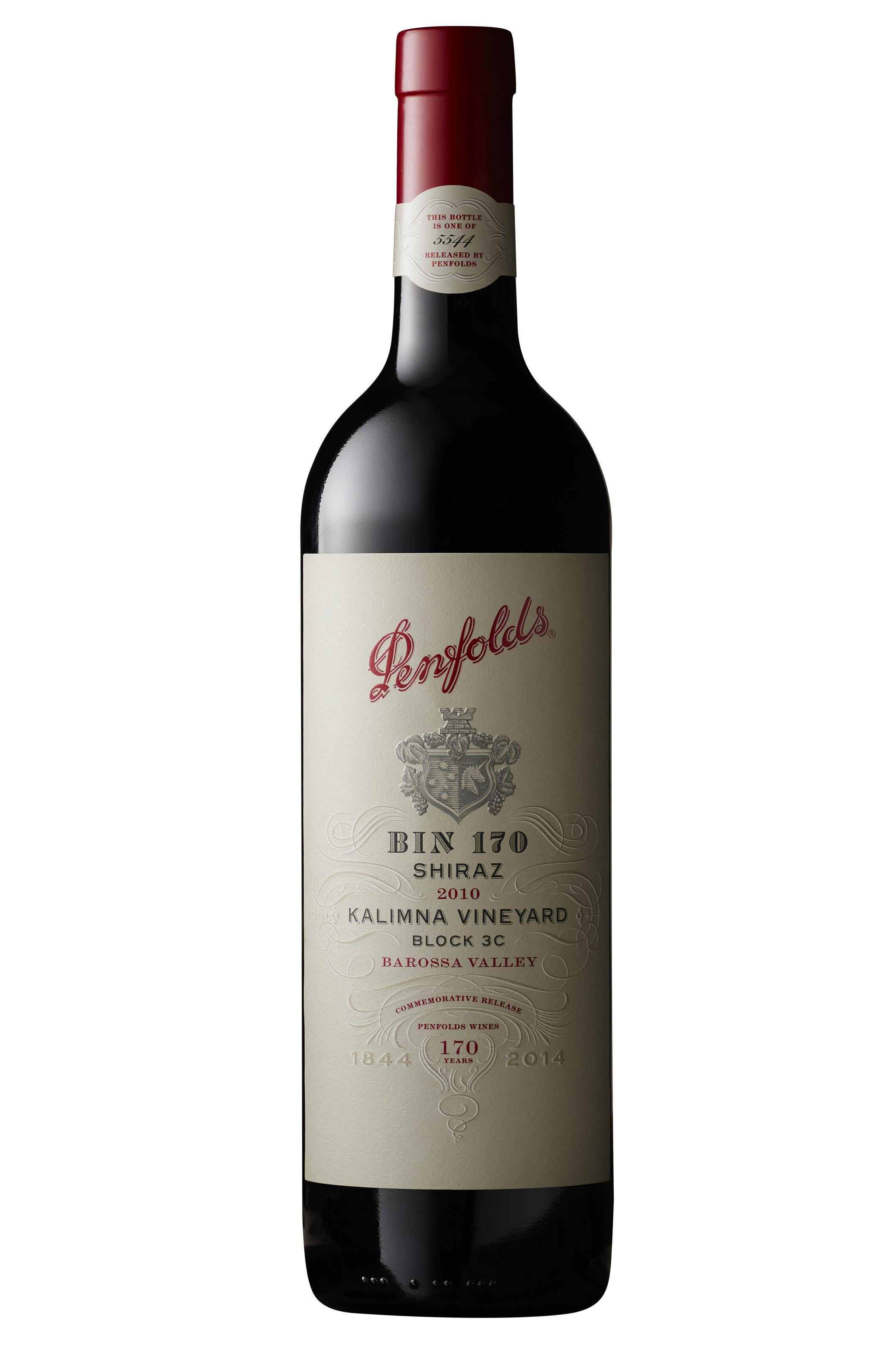2010 Penfolds, Bin 170 Kalimna Shiraz, Block 3C, Barossa Valley, Australia