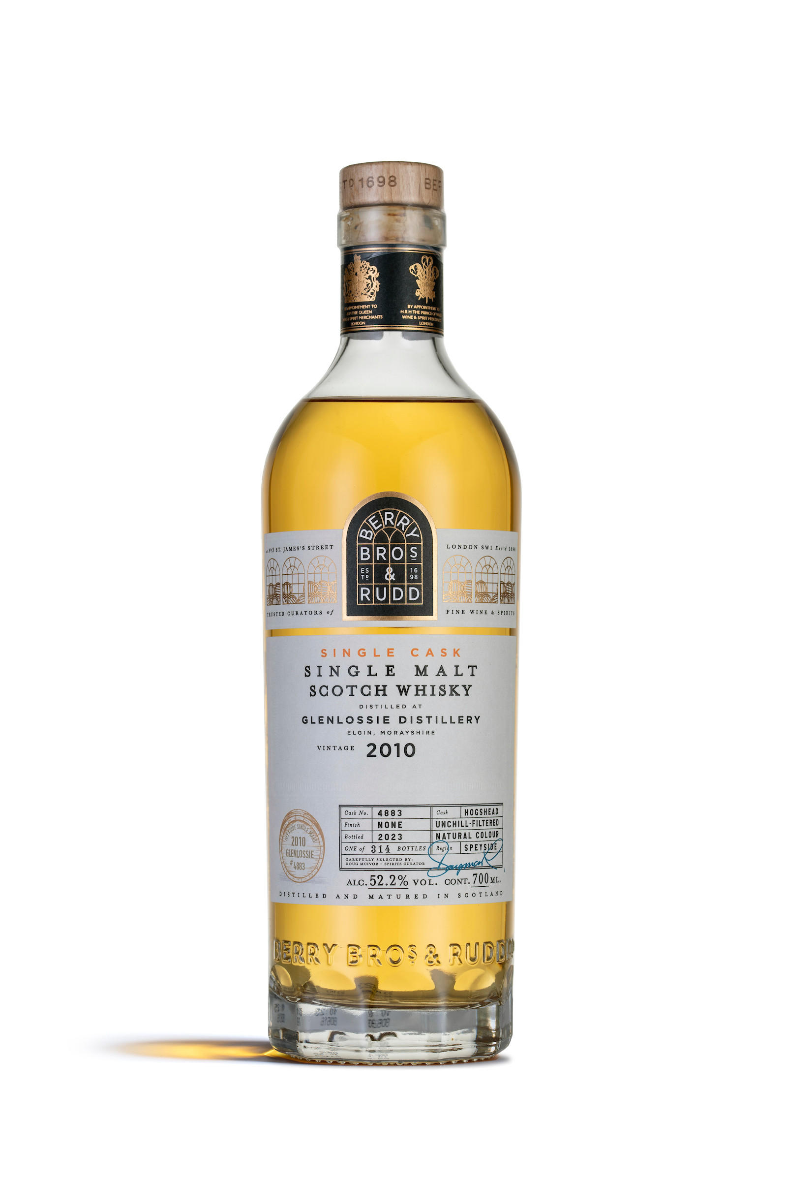 2010 Berry Bros. & Rudd Benrinnes, Small Batch, Speyside, Single