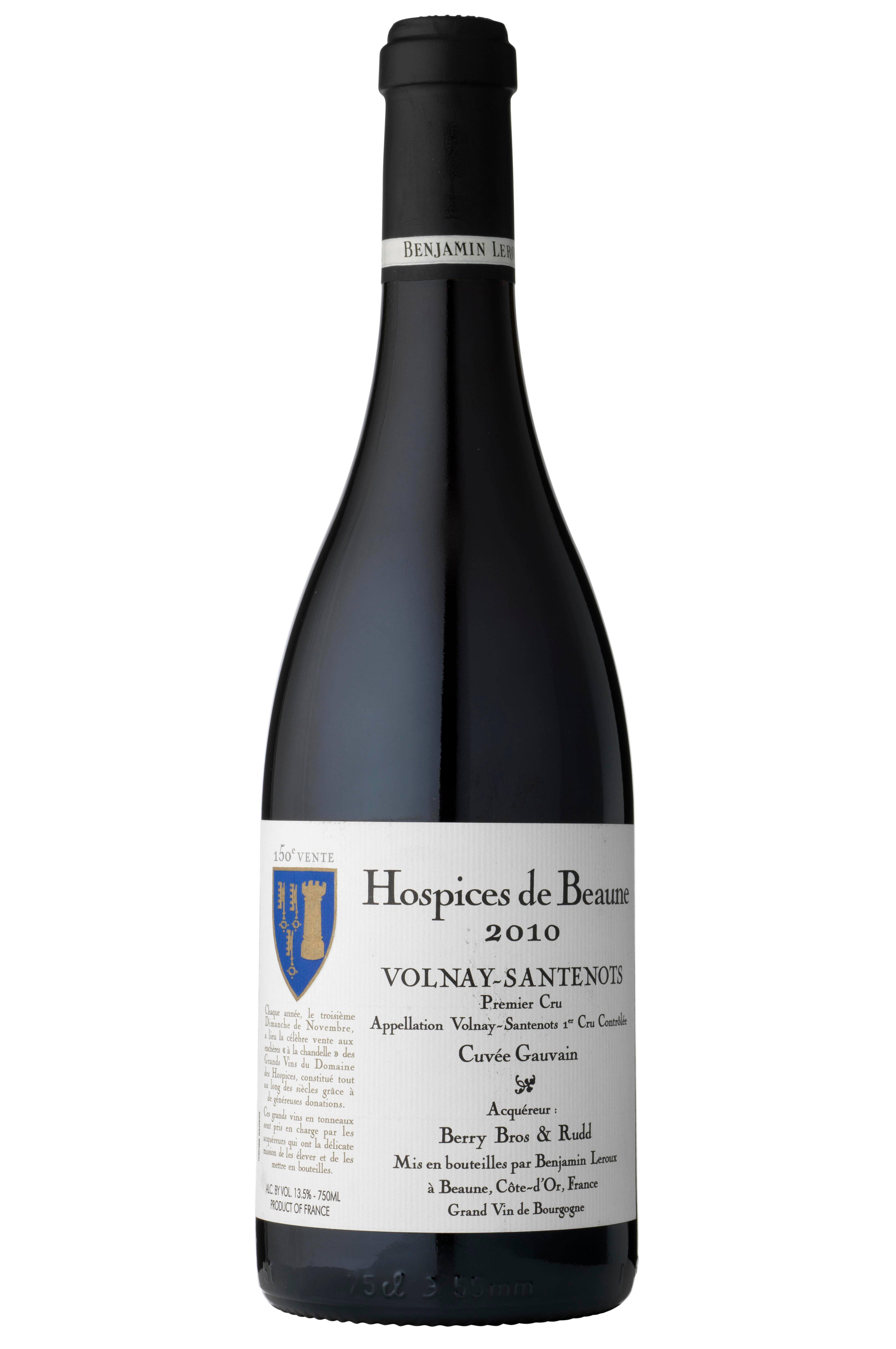 2010 Volnay Santenots, Cuvée Gauvain, Hospices de Beaune