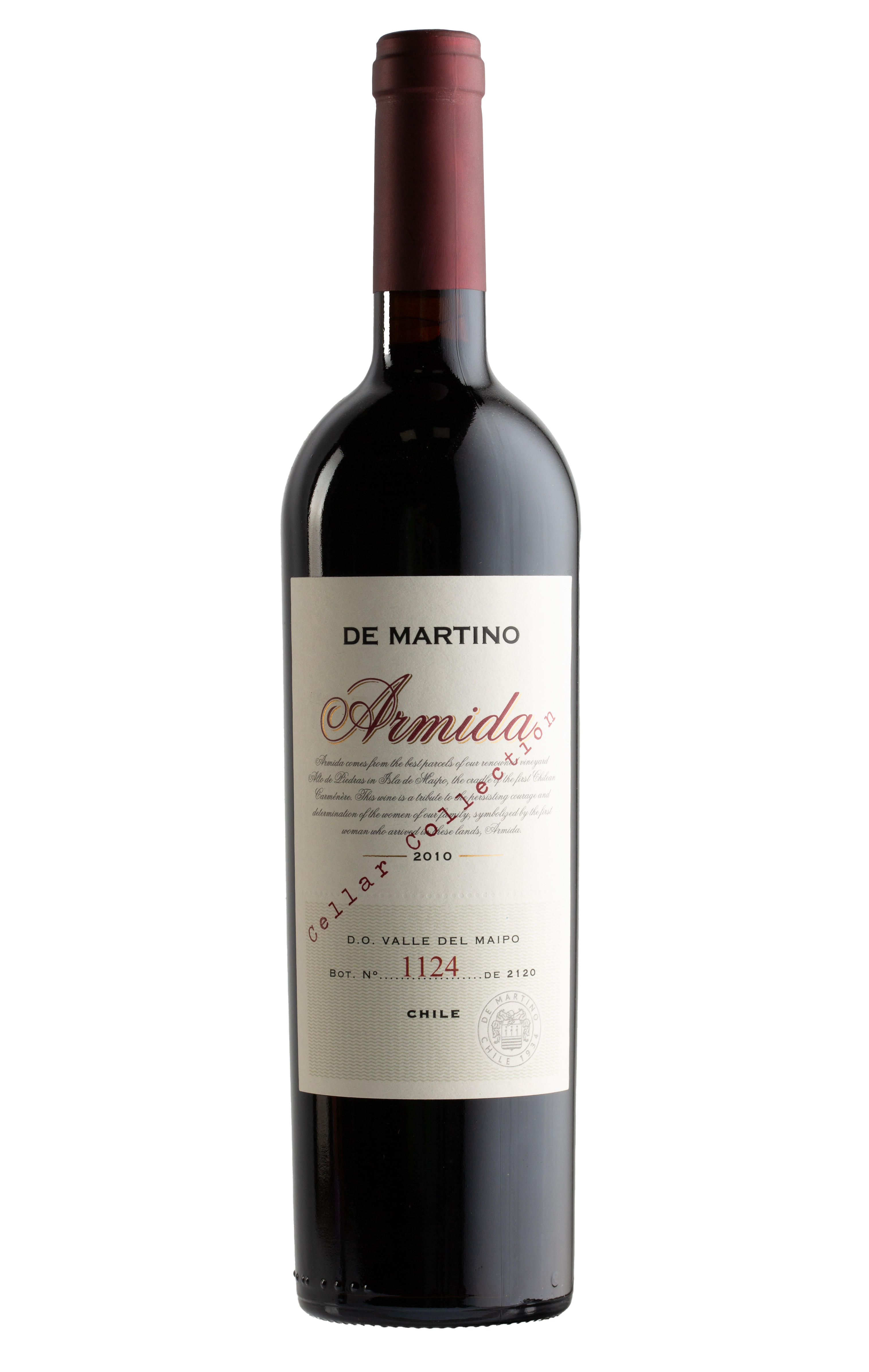 2010 De Martino, Armida, Maipo Valley, Chile