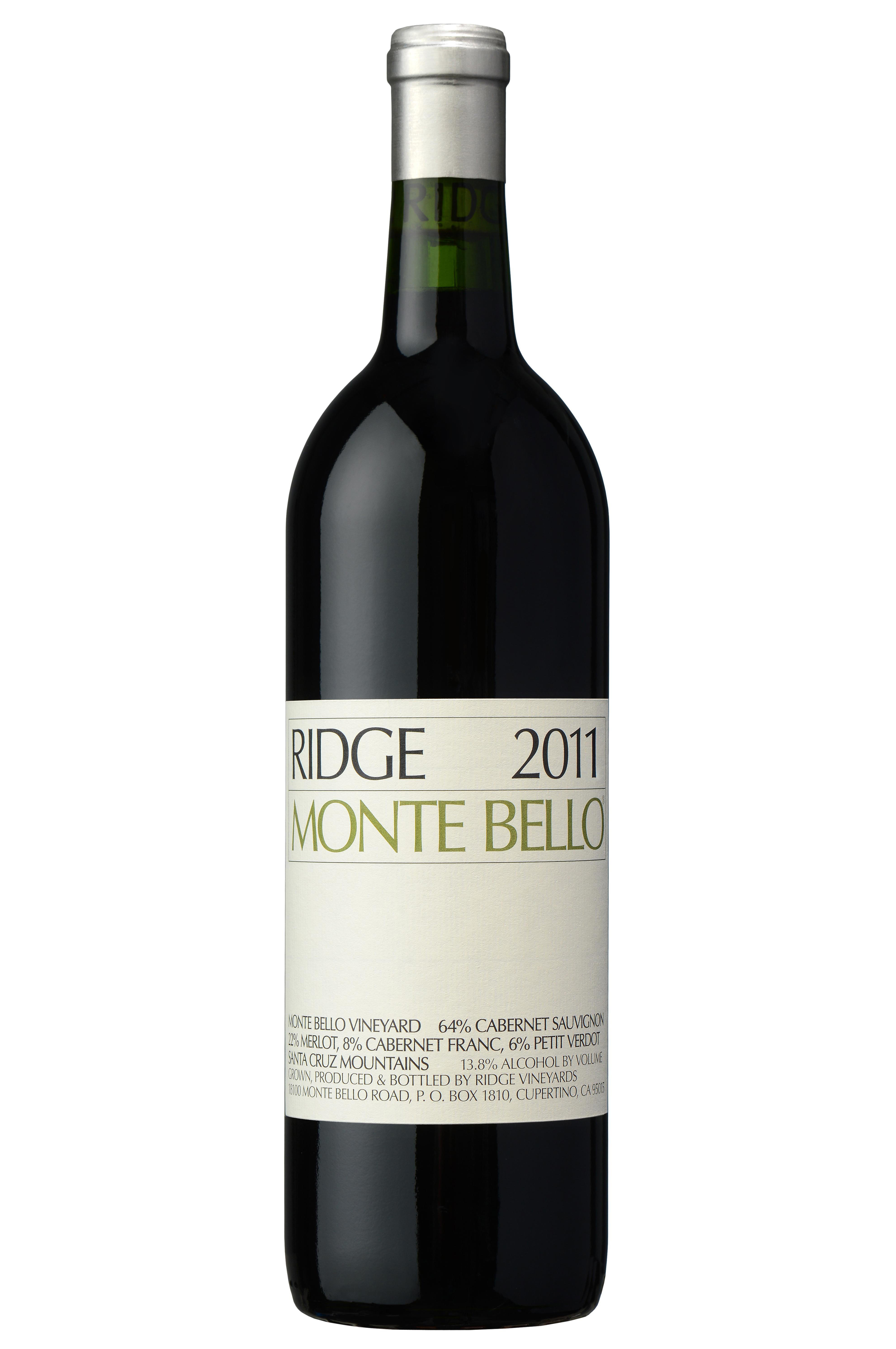 Ridge 2006 Monte Bello リッジ モンテベッロ 2006 Ridge Vineyards, Monte Bello, Santa Cruz Mountains
