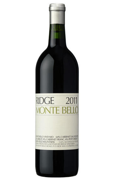 2011 Ridge Vineyards, Monte Bello, Santa Cruz Mountains, California, USA
