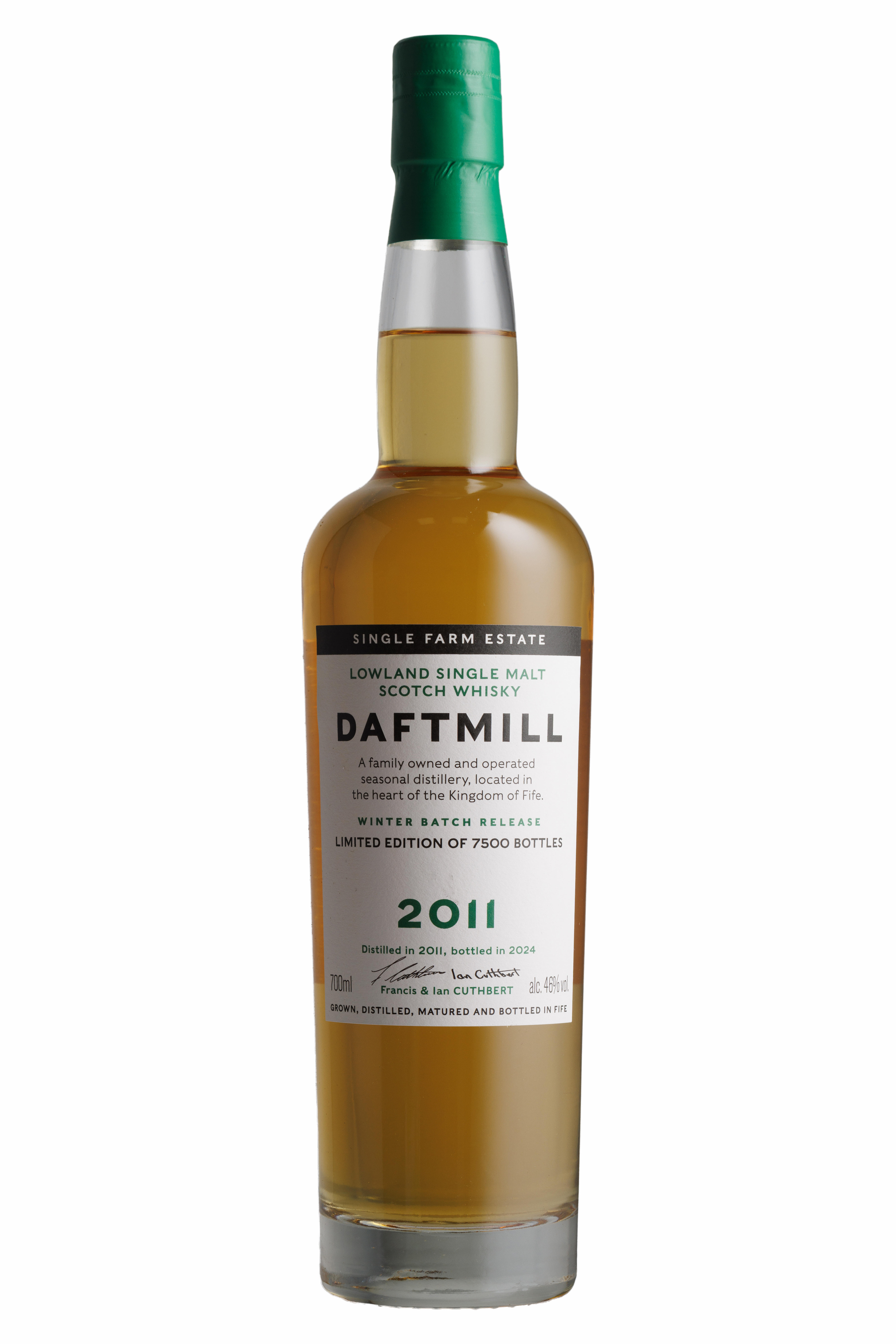 2011 Daftmill, Winter Release, Bottled 2024, Lowland, Single Malt Scotch Whisky (46%) bottle