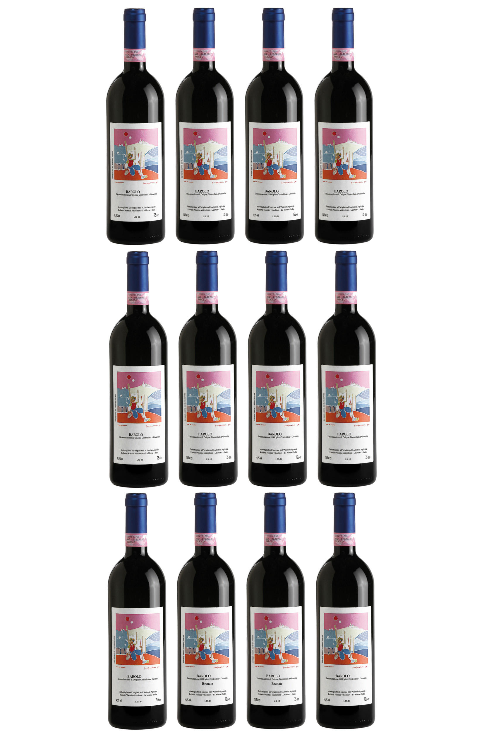 2011 Roberto Voerzio Assortment 12Bt Cs 6xAnnunziata, 4xSerra, 2xBrunate
