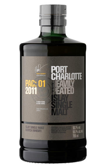 2011 Port Charlotte, Heavily Peated, PAC: 01, Islay, Single Malt Scotch Whisk (56.1%)