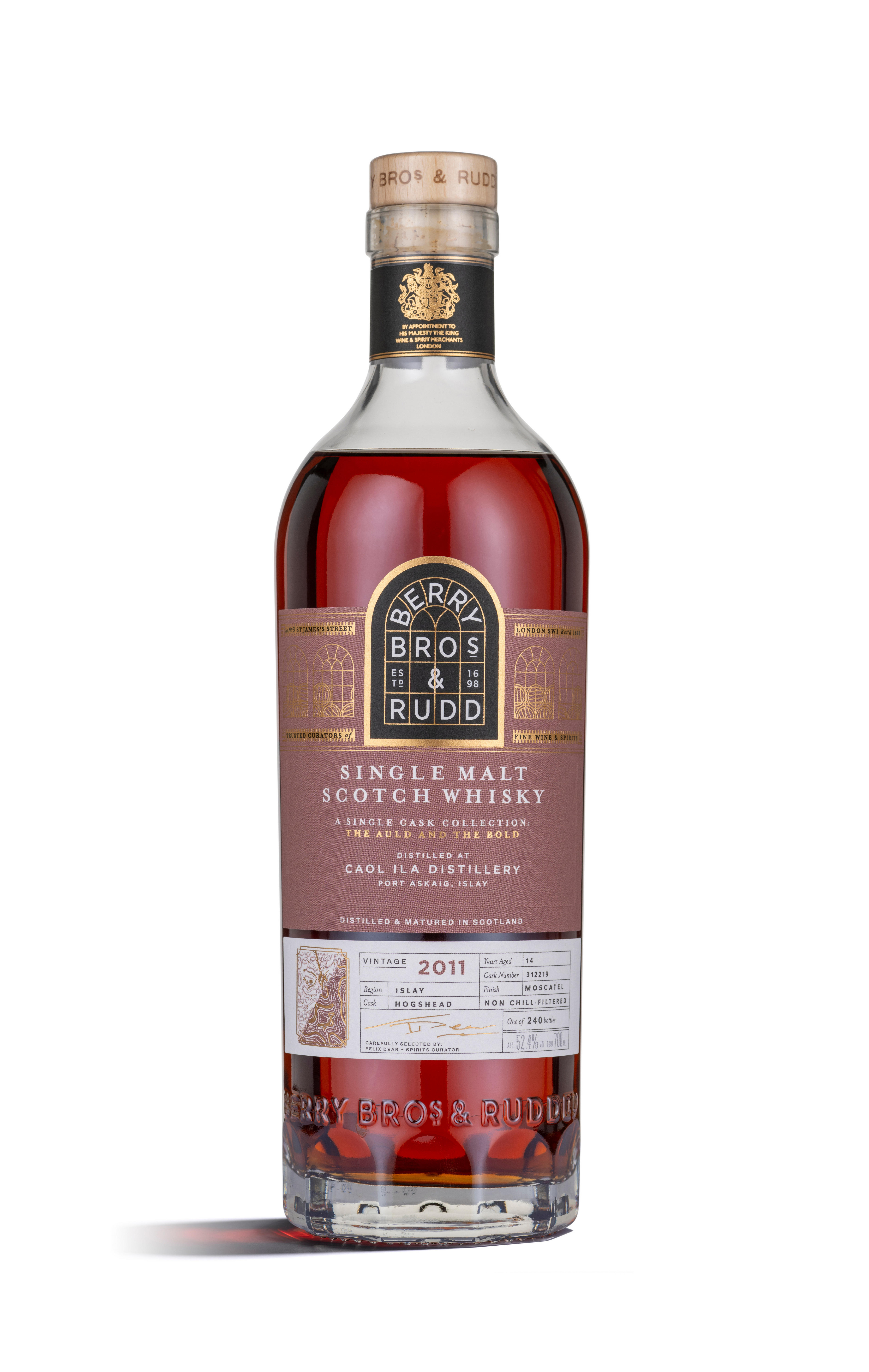 2011 Berry Bros. & Rudd The Auld & The Bold Caol Ila, Cask Ref. 312219, Islay, Single Malt Scotch Whisky (52.4%) bottle