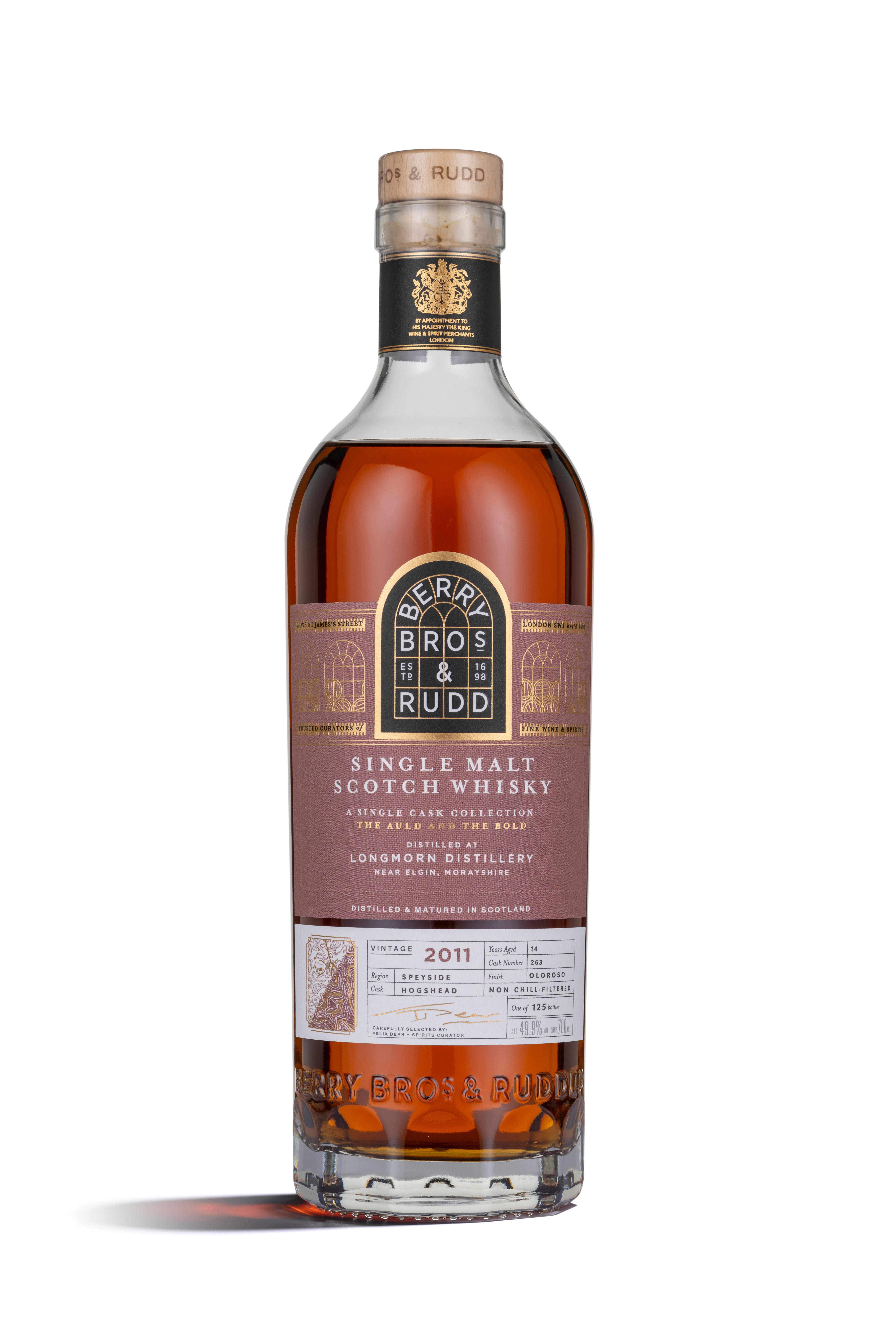 2011 Berry Bros. & Rudd The Auld & The Bold Longmorn, Cask Ref